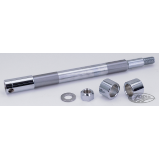 GZP Chr front axle kit FLH/T08-up