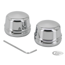 GZP Chrome axle covers FLH/T00-07 FXD04-