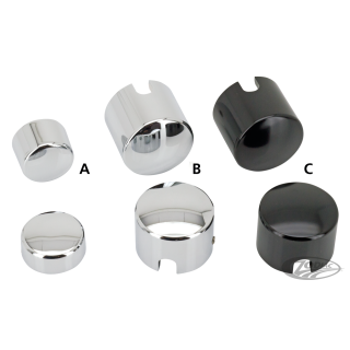 GZP Black rear axle covers F*ST00-07