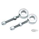 GZP Chrome Rear Axle adjuster kit F*ST86