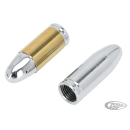 GZP Chrome bullet valve stem cover