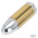 GZP Gold/Chrome bullet valve stem cover