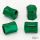 4Pck Nugget Design Valve Stem Cap Green