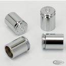 4Pck 45-Caliber Design ValveStem Cap Chr