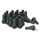 25pck Tubeless Tire Valves Rubber