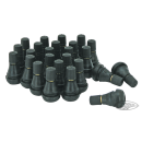 25pck Tubeless Tire Valves Rubber