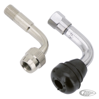 GZP Chr tire valve elbow adapter 90 degr
