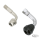 GZP Chr tire valve elbow adapter 90 degr