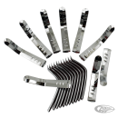 Chr Faceted Wheel Accents FLH/T14-UP