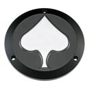 HKC Derby Cover Spade schwarz für Harley Dyna...