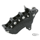 Billet 6 caliper 11.5" FLSTS fr Blk