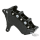 Billet 6 calipers 13"dual front 84-99Blk