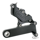 Billet 4 caliper+bracket set FXR82-94