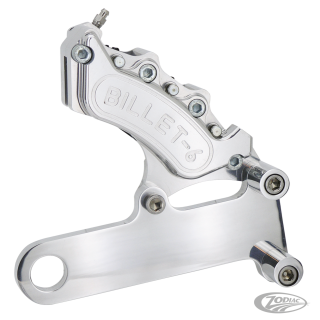Billet 6 caliper+bracket set FLH/T 84-99