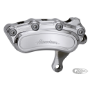 Billet Slim L/H 6 piston fr 13" 00-up Ch