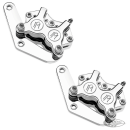 PM Dual calipers chrome 125x4SL 84-99