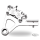 PM 125x4R rear brake FXD06-07 chrome
