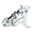 Beringer 4-piston caliper 84-99 Rght Chr