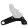 F*ST08-17 Rear bracket Black