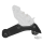 FXD00-05 Rear bracket Black