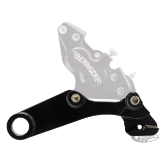 VRSC06-17 FLH/T08-up Rear bracket Black