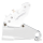 XL08-up Rear bracket Polished