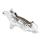 Beringer 6-piston caliper 84-99 Left Chr