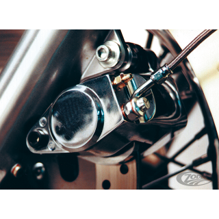 GZP Chrome dual front caliper kit 84-