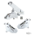GZP Chr 4-pot 84-99 LH or RR caliper