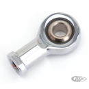 PM Ball rod end 1/4"eye, 1/4 UNF thread