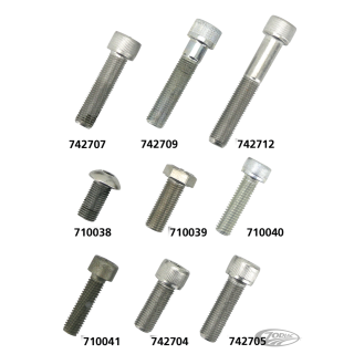 10pck allen bolt 3/8-24x2-1/4" UNF zinc