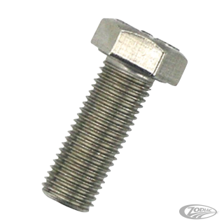 Hex screw 3/8-24x0.375" UNF zinc