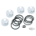 Caliper rep kit XL00-03 BT00-07 VRS02-05