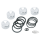 Caliper rep kit XL00-03 BT00-07 VRS02-05