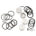 FR brake rebuild kit F*ST 08-17 FXD08-17