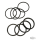 FR&RR brake seal kit F*ST08-17 FXD08-17