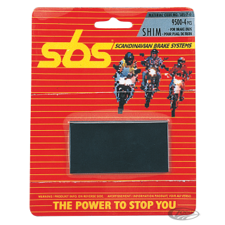 SBS anti vibration brake pad shim