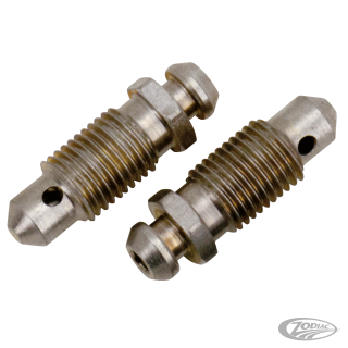 Colony zinc brake bleeder nipples, set/2
