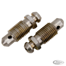 Colony zinc brake bleeder nipples, set/2