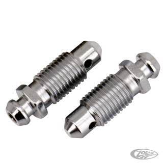 Colony chrome brake bleeders, set/2