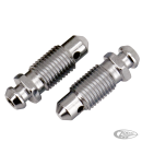 Colony chrome brake bleeders, set/2