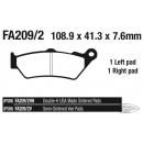 EBC-HH FR XG16-18 Scout 17-up brake pads