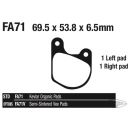 EBC-V FX77-83 XL77-83 FR brake pads