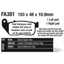 EBC-HH sinter brake pads XL04-13 front