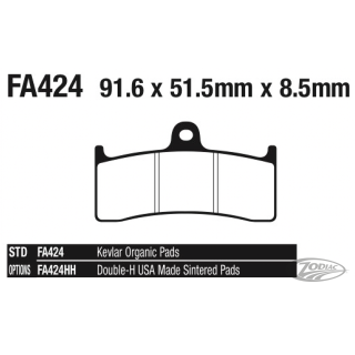 EBC-FA Buell X1 M2 98-05 FR pads