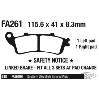 EBC-HH Victory Vision 08-up FR pads