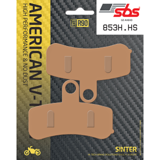 SBS HS Front brake pads BT08-up
