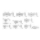 SBS Front Ceramic street brake pads PM