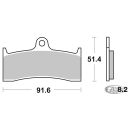 SBS HF Front brake pads Buell 98-02