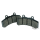 GZP Brakepads sintered RR 82-87 except F